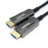 Unitek czarny przewód kabel optyczny HDMI 2.0 AOC 4K 60Hz 20m, 7.1, 18Gbps