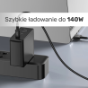 Unitek czarny kabel przewód zasilający USB-C - MagSafe 3 140W 1 m
