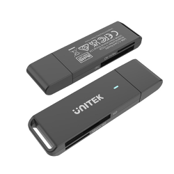 Unitek Czytnik kart USB-C (3.0) do SD i microSD (SDHC)