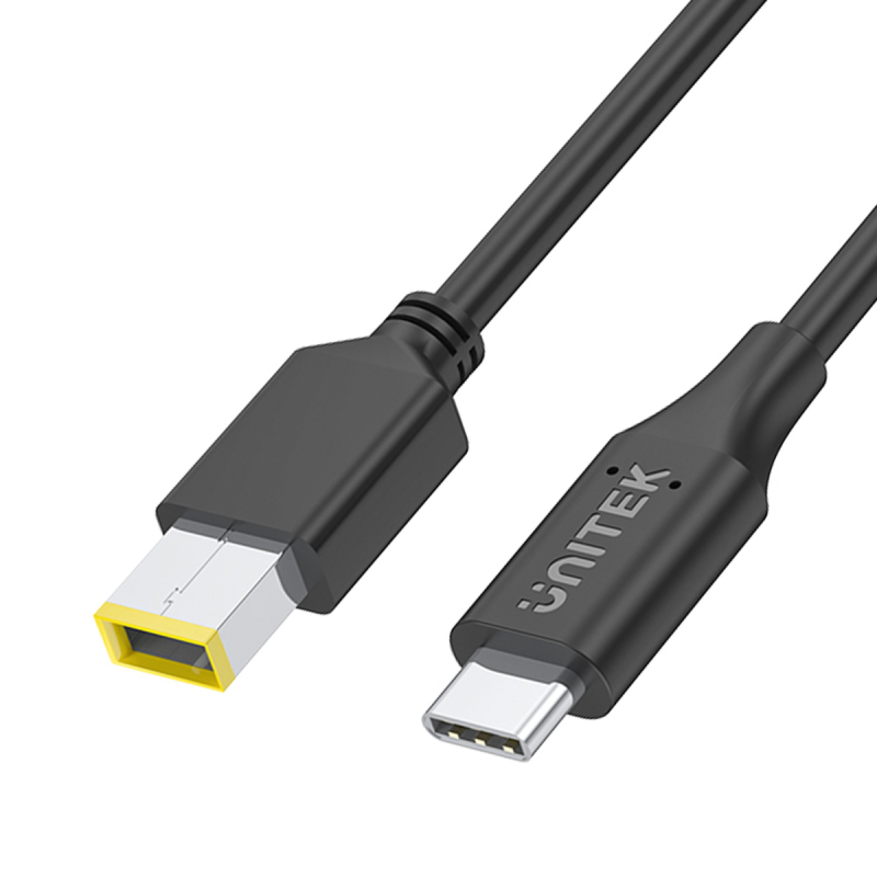 Kabel zasilający do Lenovo 65W USB-C - DC 11x4,5 mm 20V 2,25A - 3.25A 1,8m