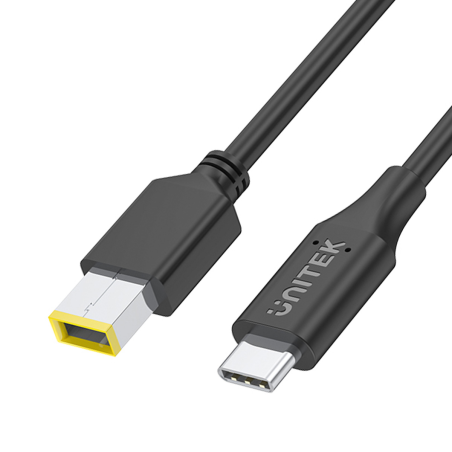 Kabel zasilający do Lenovo 65W USB-C - DC 11x4,5 mm 20V 2,25A - 3.25A 1,8m