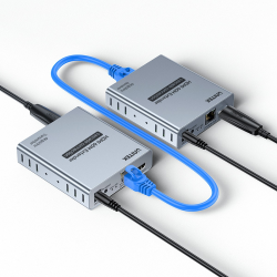 Unitek Ekstender HDMI 2.0 4K 60Hz przez Ethernet do 60m (użyj cat 6)