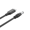 Kabel zasilający do laptopa 65W USB-C - DC 5,5x2,5 mm, 2,25 - 3,25A, 1,8m