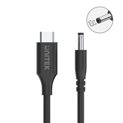 Kabel zasilający do Lenovo 65W USB-C - DC 4x1,7 mm, 2,25 - 3,25A, 1,8m