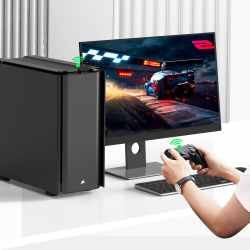 Unitek adapter Bluetooth v 5.3 BLE EDR USB-A czarny do max 7 urządzeń 30m